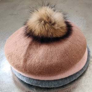 Pompom Beret