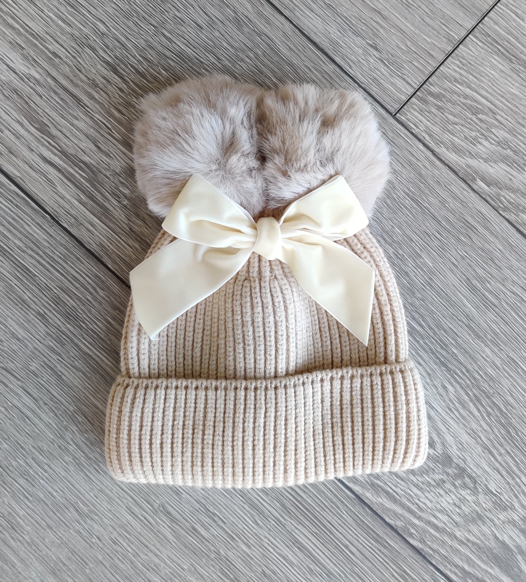 Bow Winter Hat