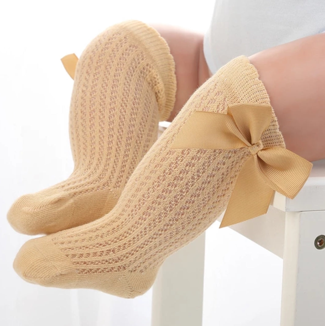 Baby Bow Socks